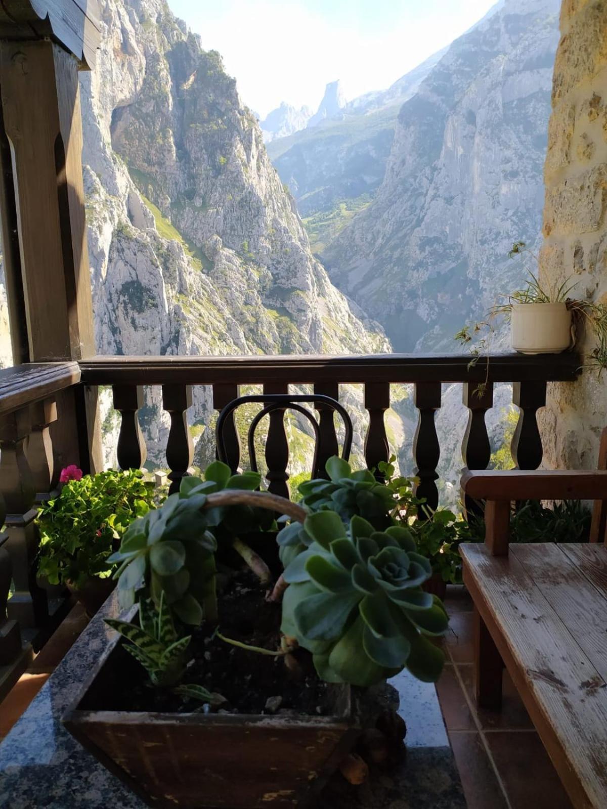 El Portal Del Abuelo Lägenhet Arenas De Cabrales Exteriör bild